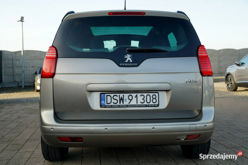 Peugeot 5008 ALLURE automat6 nawi PANORAMA komputer pokładowy Otmuchów