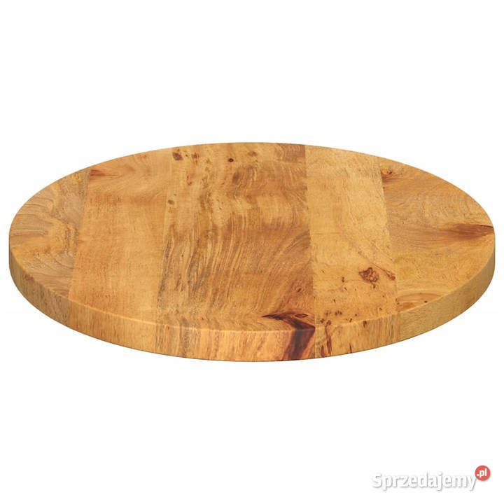 Blat stołu 140x50x38 owalny lite drewno mango Warszawa