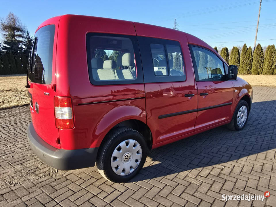 Volkswagen Caddy 14benz 5 1400cm3 Samochody osobowe Kutno