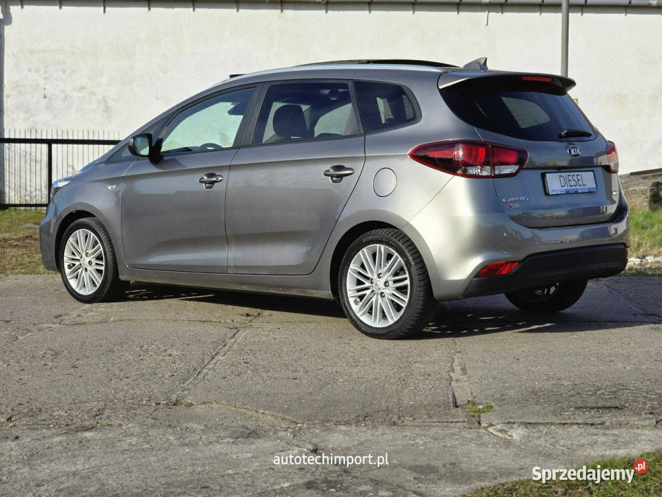 Kia Carens Panorama7miejscZadbana IV 2013 czujnik parkowania zachodniopomorskie Białogard