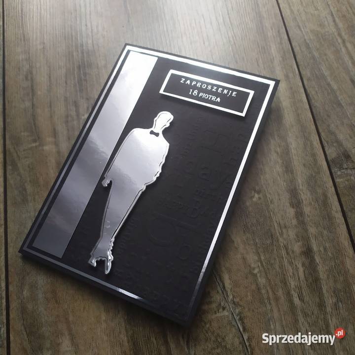 Zaproszenia z tyt odejścia na emeryturę Rękodzieło artystyczne Konin