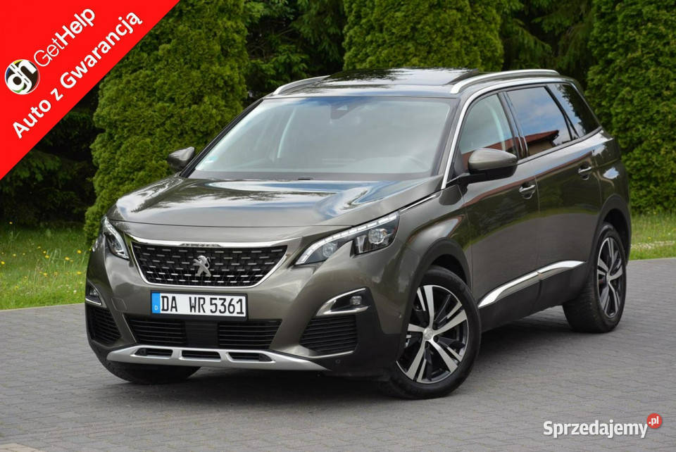 Peugeot 5008 Radar ACC Skóry Panorama 7foteli Motoryzacja Ostrów Mazowiecka