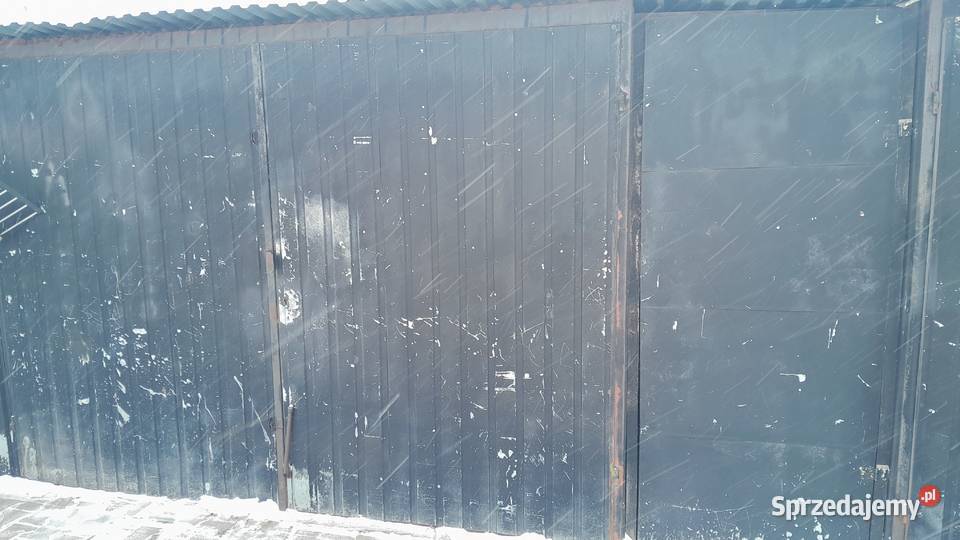 Garaż blaszany 3x5 2sz jeden ocieplany Motoryzacja Skaryszew
