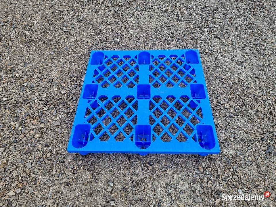 Palety plastikowe 100x100 ażurowa 9 stopek Pruszków