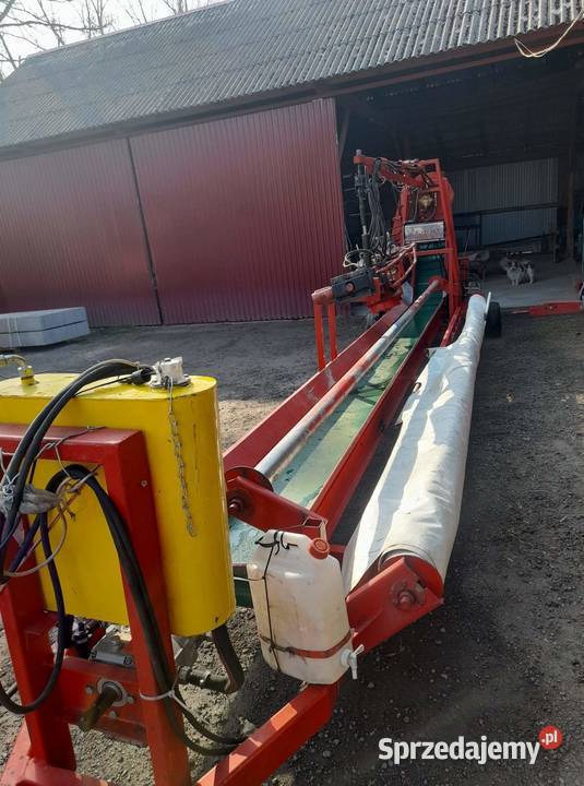 Kombajn do wiśni śliwek jabłek Agrojanex Sienno