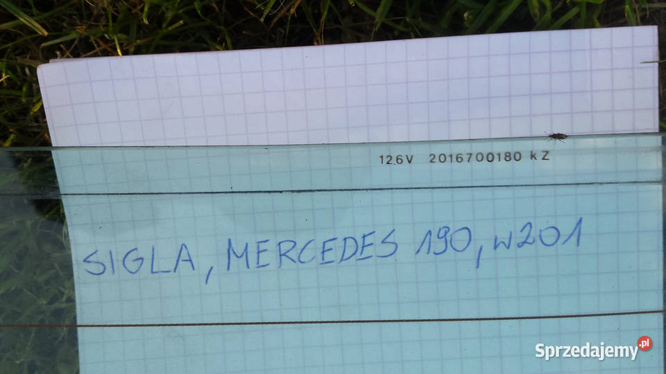 Szyba tylna Mercedes 190 w201 mazowieckie Wołomin