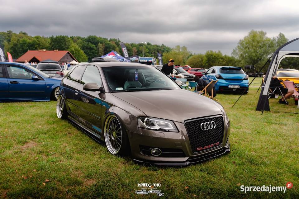 Audi A3 8P 20 Quattro Airride maxton 3tlg stance MP3 śląskie Ruda Śląska