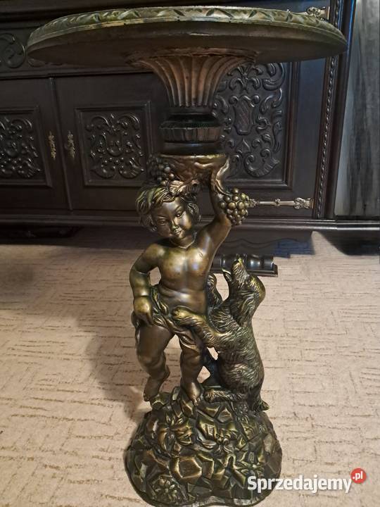 Stolik figurka postument starocie rzeźba Giżycko sprzedam