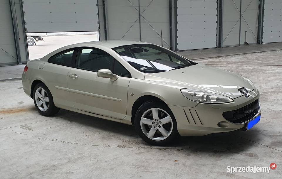 Peugeot 407 coupe pierwszy właściciel salon elektryczne szyby Tomaszów Mazowiecki sprzedam