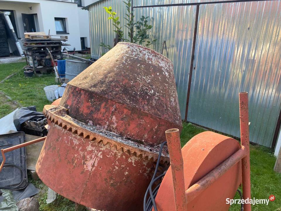 Duża betoniarka na siłę Lublin sprzedam