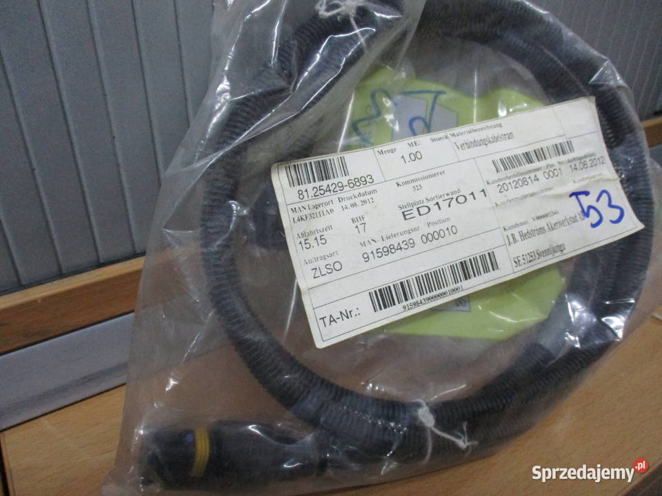 Przewód przyłączeniowy czujnika zużycia klocków Mogilno