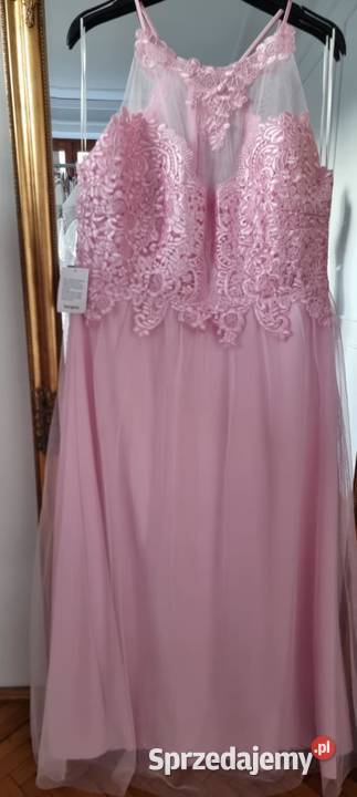 Sprzedam sukienkę różową koronkową 4648 Białystok