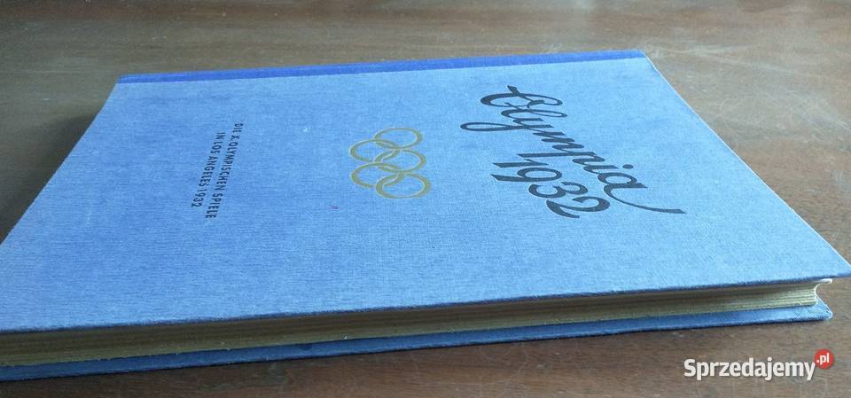 Album kolekcjonerski z 1932 roku Olimpiada Antykwariat Krotoszyn sprzedam