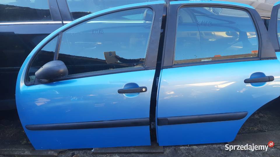 Drzwi kompletne prawe lewe przód tył citroen c3