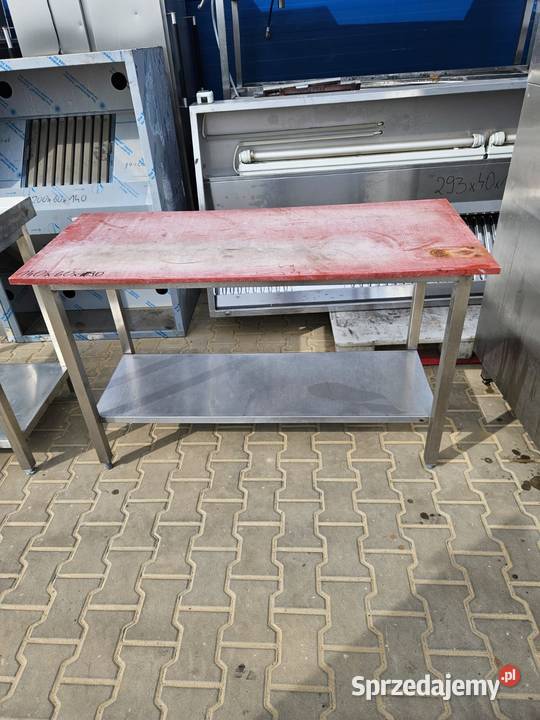 Stół masarskiroboczy 140x60x90 wielkopolskie Krotoszyn