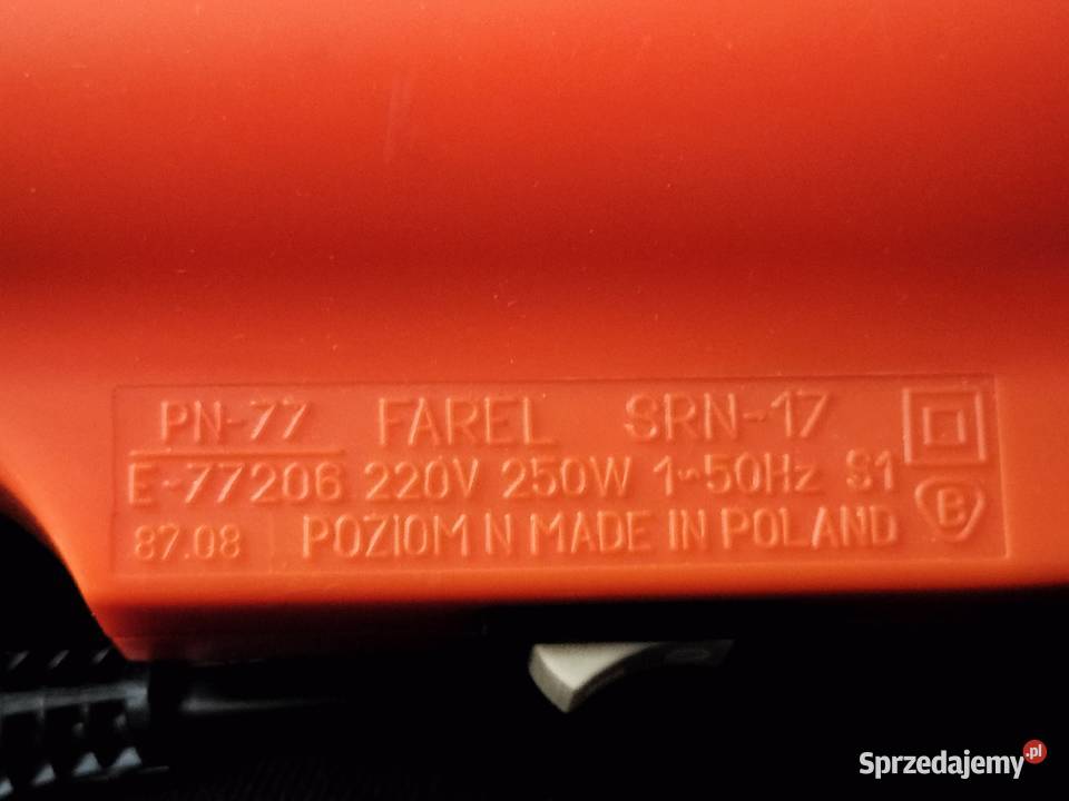 Suszarka do włosów Farel czasy PRL vintage Pozostałe zachodniopomorskie Choszczno