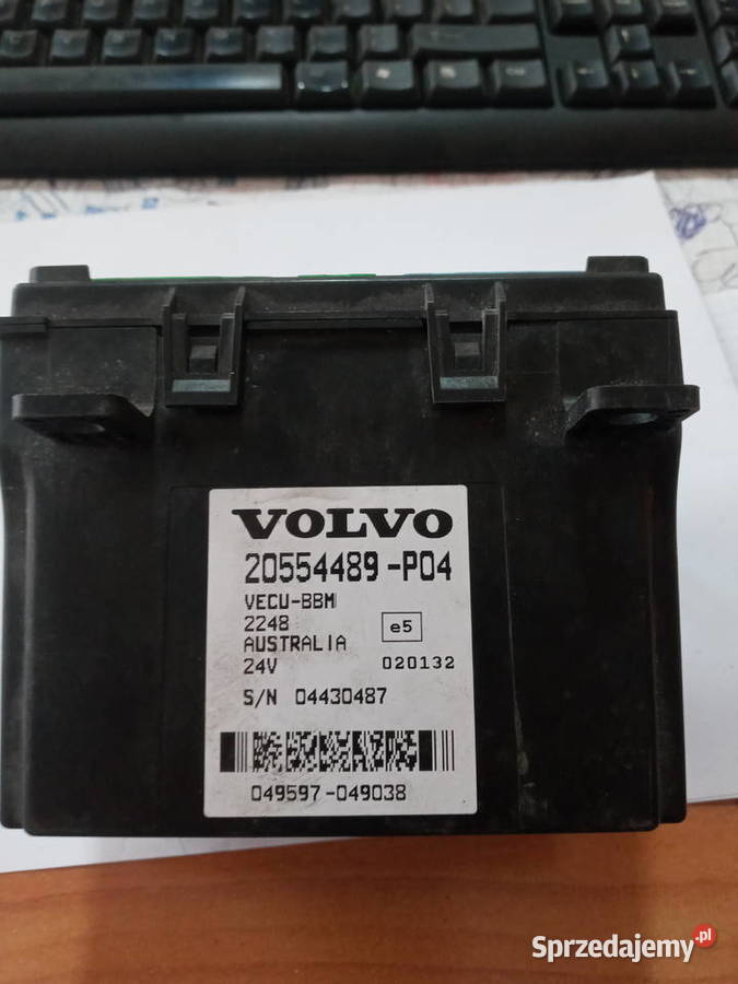 Sterownik MODUŁ VOLVO 20554489P04 komputery Układ elektryczny Myszyniec