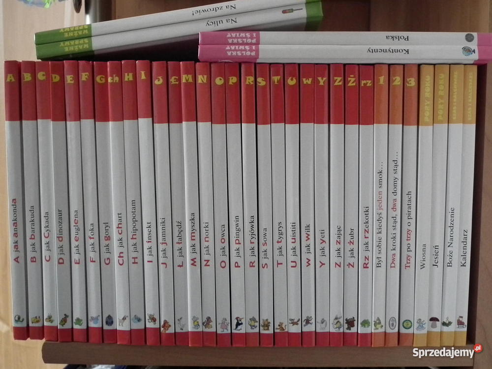 ABC Uczę się książki edukacyjne dzieci w 37 lat Książki dla dzieci Knurów