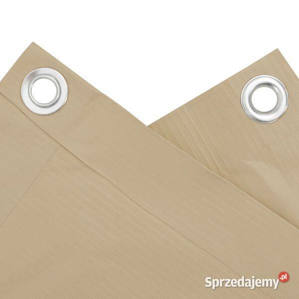 vidaXL Parawan balkonowy beżowy 120x500 Warszawa sprzedam