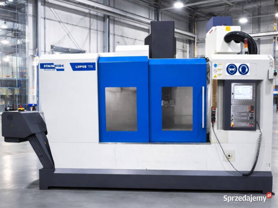 Frezarka CNC STAHLWERKKNUTH LUPUS 700 2016r Zabór
