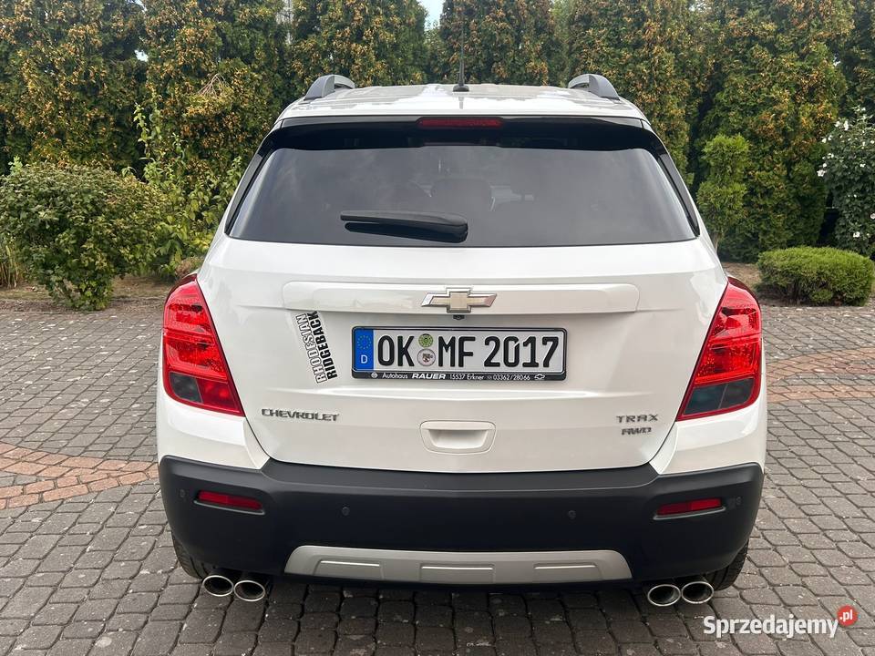 Chevrolet Trax Kamera Stan Idealny Rok produkcji 2013 Zwoleń