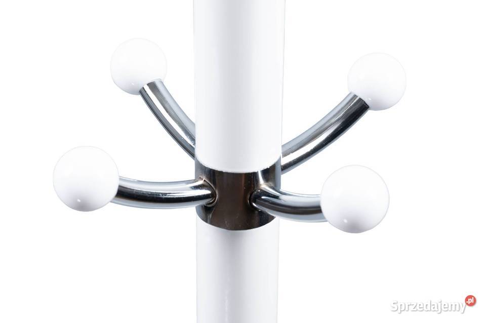 Nowoczesny podłogowy stojący obrotowy wieszak na