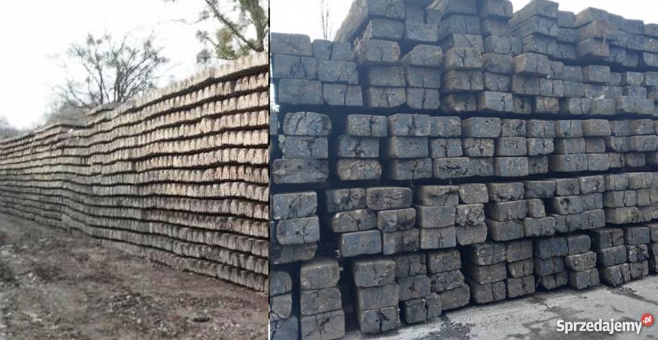 PODKŁADY kolejowe BETONOWE I DREWNIANE Olsztyn sprzedam