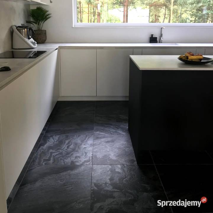 Płytki Kamienne Kwarcyt Silver Grey Leather Gdynia