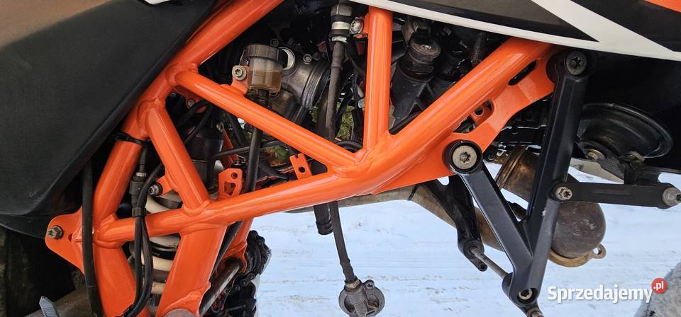 Ktm smc690r uszkodzona skrzynia biegów uszkodzony