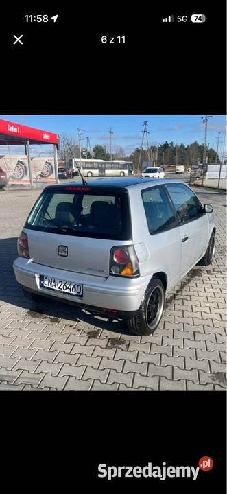 seat arosa benzyna Toruń