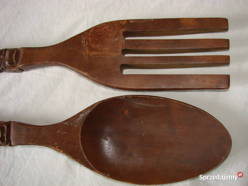 duża drewniana łychawidelec Pruszcz Gdański