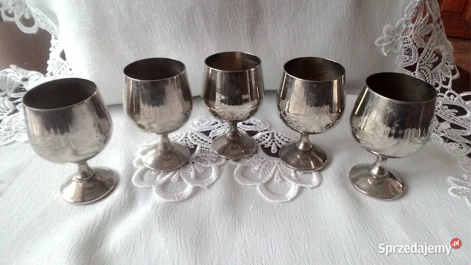Kieliszki metalowe 5 Płońsk