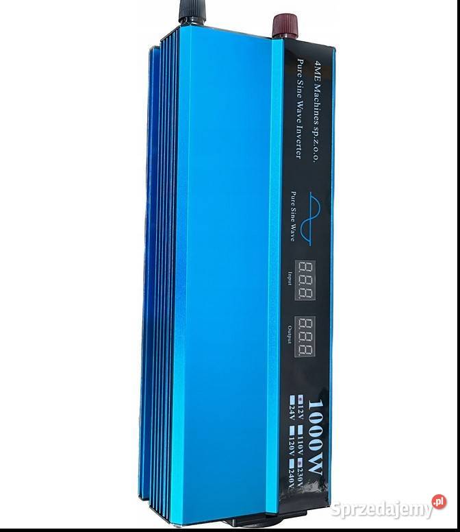 Przetwornica napięcia 4MEMachines 1000 W śląskie Kłobuck