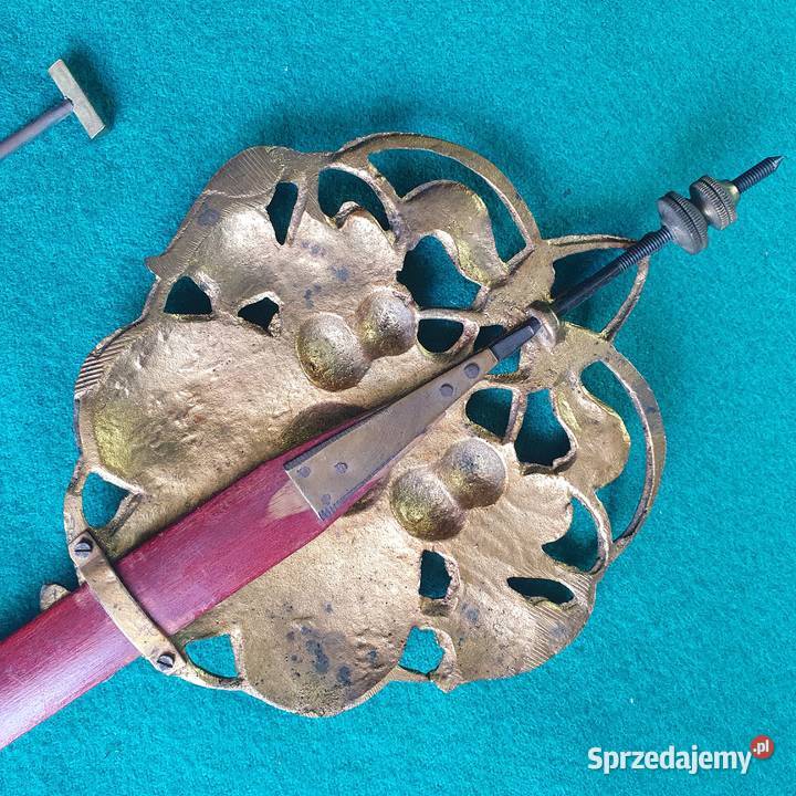 Wahadło listwowe z zawieszkąkompletz brązuokoło Antyki Wrocław