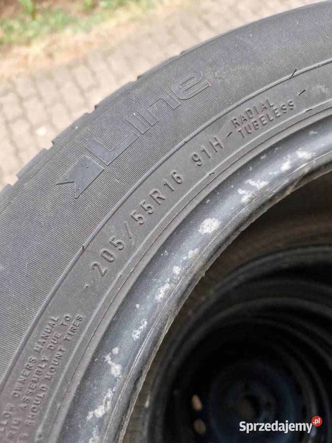 Komplet opon letnich Nokian 20555R16 4 mazowieckie Warszawa sprzedam