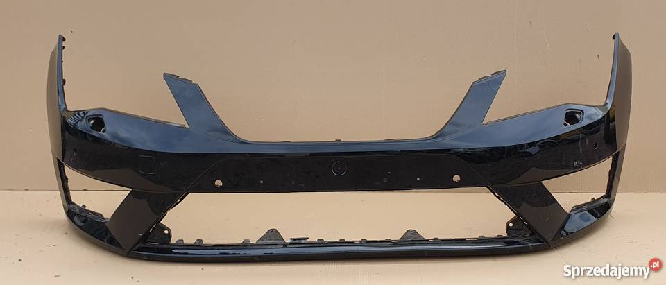 SEAT LEON III 3 ZDERZAK PRZÓD Bieleń