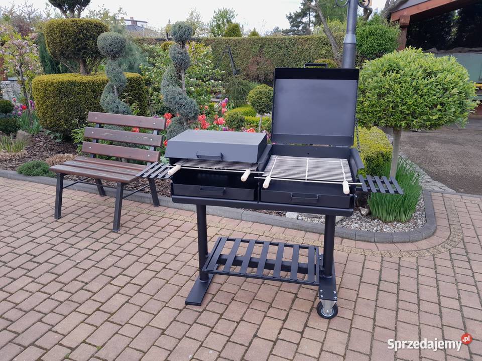 Gastronomiczny grill cateringowy DWUKOMOROWY