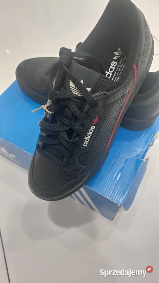 ADIDAS CONTINENTAL 80 Originals czarne 425 NOWE Katowice sprzedam