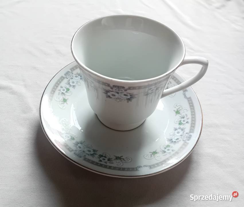 Filiżanka duo porcelana chińska lata 60e70e XX w Porcelana i szkło Koźminek