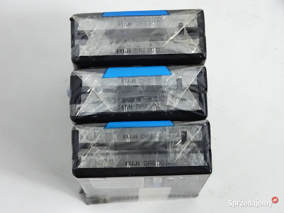 Kasety magnetofonowe FUJI DR II 90 Chrome Zestaw Biłgoraj