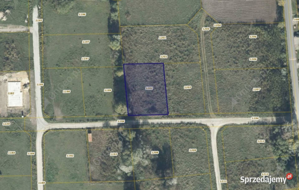 Działka 1202 w miejscowości Borówiec 1149m2 Borowiec sprzedam