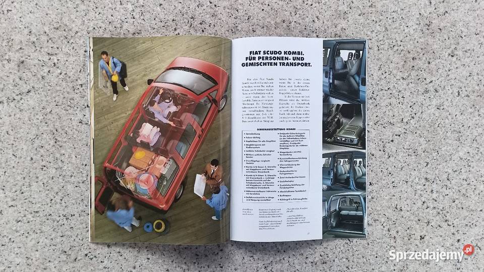 FIAT Scudo Prospekt Bytom sprzedam