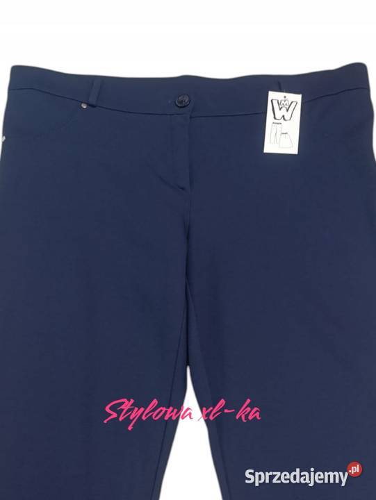 Spodnie damskie eleganckie długie proste Wieluń