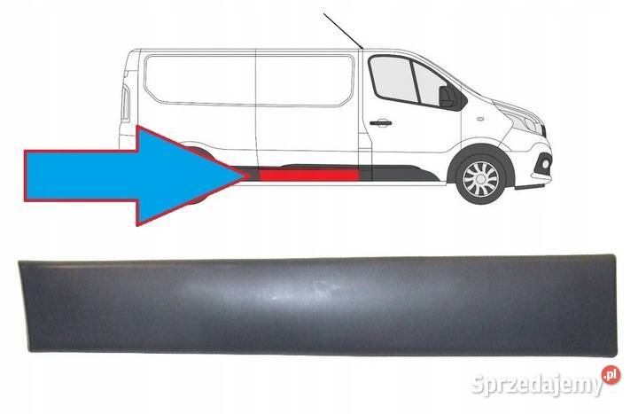 LISTWA PRAWA NA BOK RENAULT TRAFIC OPEL VIVARO Głogów