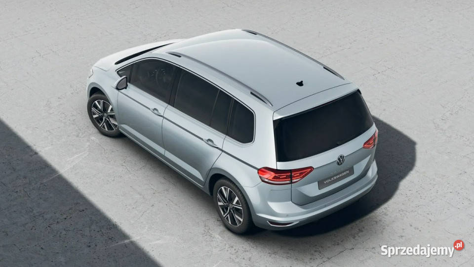 Volkswagen Touran Highline 15 TSI EVO 150 wspomaganie kierownicy Łódź