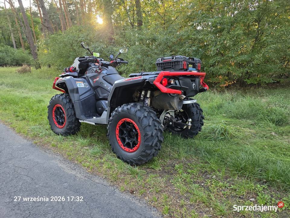 Can am Outlander 1000 XTP Amortyzatory Fox Szlichtyngowa