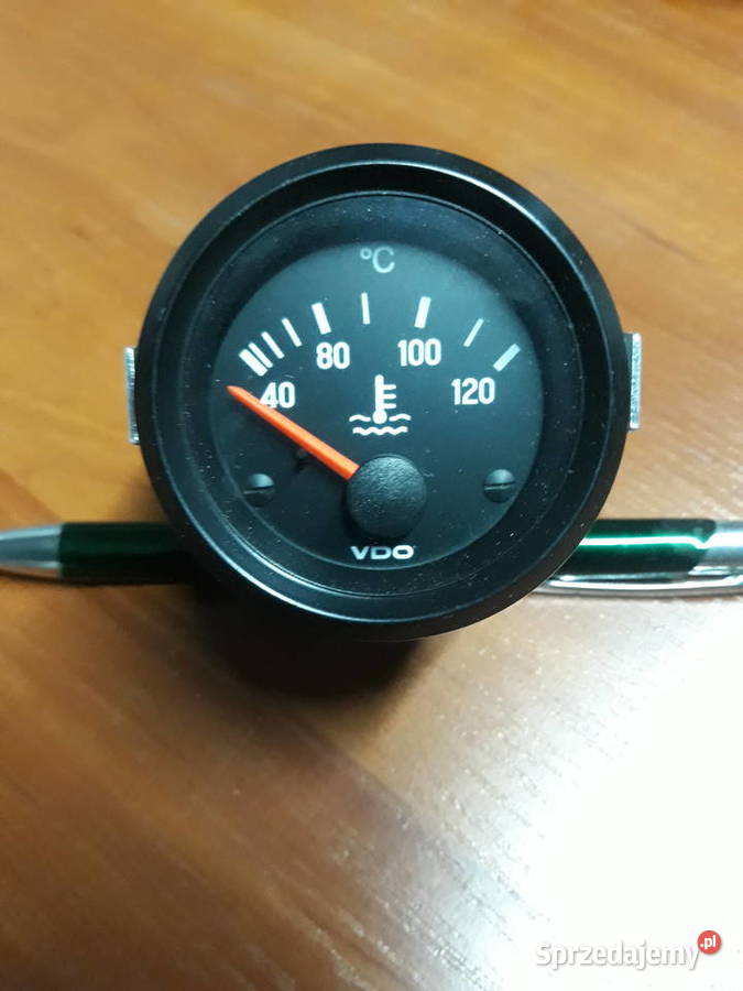 Wskaźnik temp cieczy VDO 52mm Liczniki i zegary Błędów