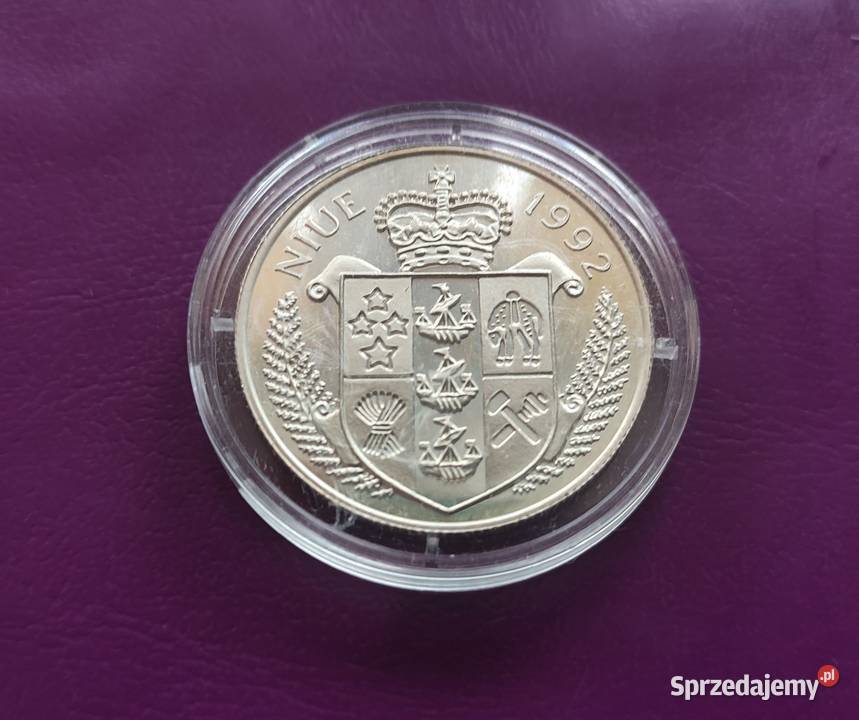Moneta NIUE 5 Dolarów 1992Igrzyska XXVI Atlanta Pruszków sprzedam