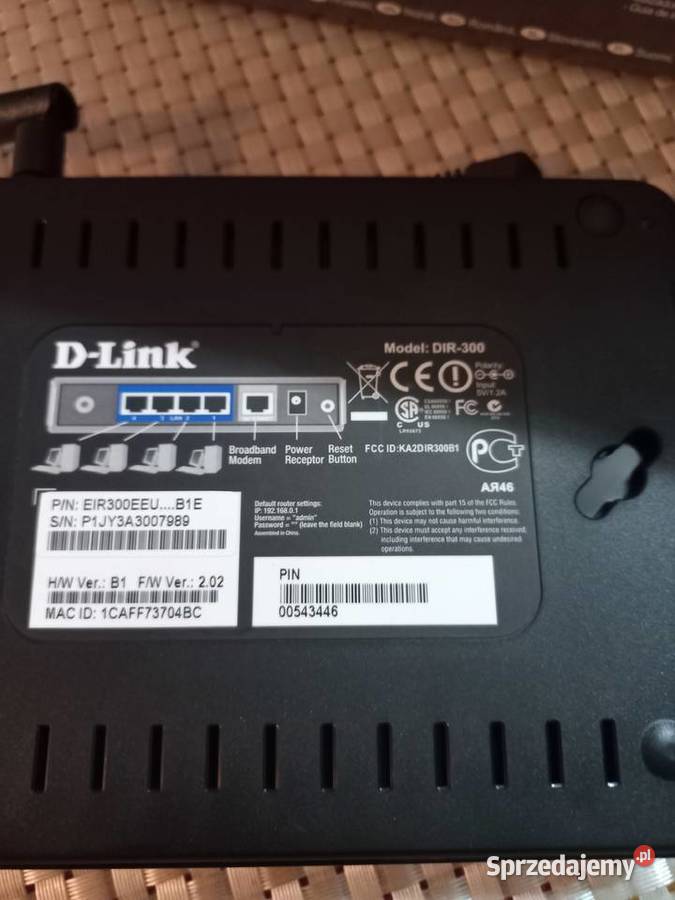 Ruter D Link Dir 300 modem podlaskie Grajewo sprzedam