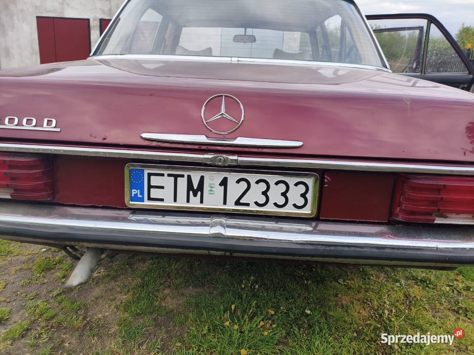 MercedesBenz W115 1973r Dużo części łódzkie Strzemeszna Pierwsza